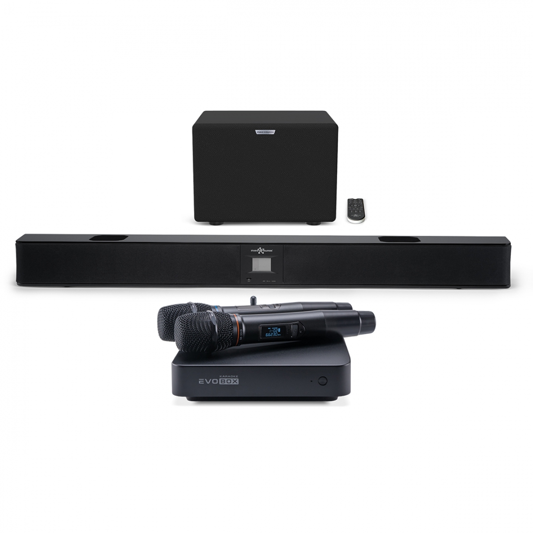 караоке-комплект EVOBOX Plus + EvoSound Bar (саундбар с караоке) в Саратовской области