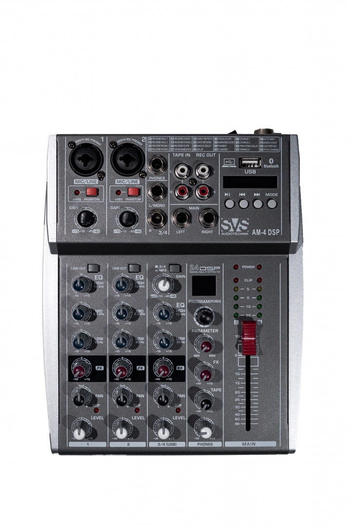 SVS Audiotechnik mixers AM-4 DSP Аналоговый микшерный пульт, 4-канала в Саратовской области