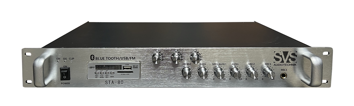 SVS Audiotechnik STA-80 Микшер-усилитель для систем Public Address в Саратовской области