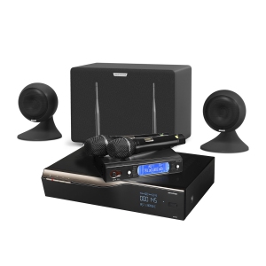Караоке-комплект AST-50 + AST-922M + EvoSound Sphere 2.1 Black — профессиональная караоке-система